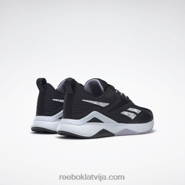 nanoflex tr 20 sieviešu treniņu apavi0T464136 Reebok kodols melns/ftwr balts/violeta oāze