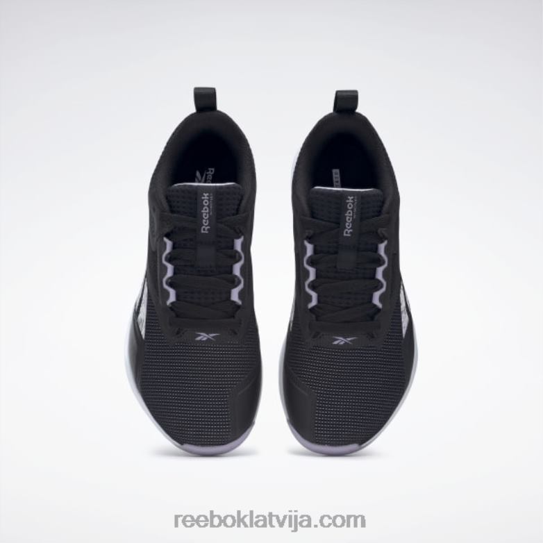 nanoflex tr 20 sieviešu treniņu apavi0T464136 Reebok kodols melns/ftwr balts/violeta oāze