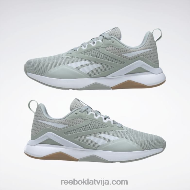 nanoflex tr 20 sieviešu treniņu apavi0T464152 Reebok jūras aerosols/ftwr balts
