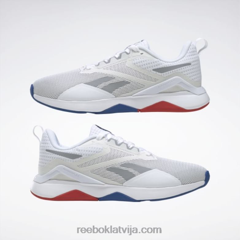 nanoflex tr 20 sieviešu treniņu apavi0T464183 Reebok ftwr balts/vektorzils/vektorsarkans
