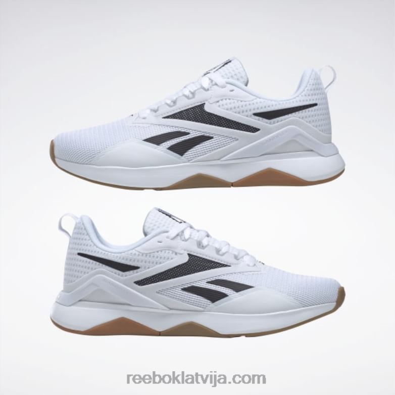 nanoflex tr 20 vīriešu treniņu apavi0T4641103 Reebok ftwr white/core black/reebok gumijas gumija-03