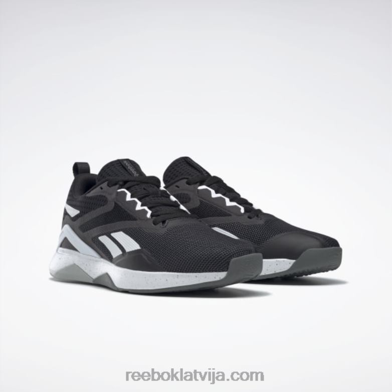nanoflex tr 20 vīriešu treniņu apavi0T4641115 Reebok kodols melns/ftwr balts/tīri pelēks 6