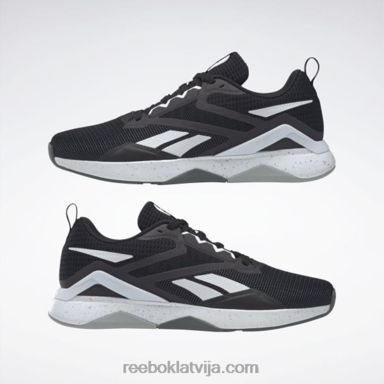 nanoflex tr 20 vīriešu treniņu apavi0T4641115 Reebok kodols melns/ftwr balts/tīri pelēks 6