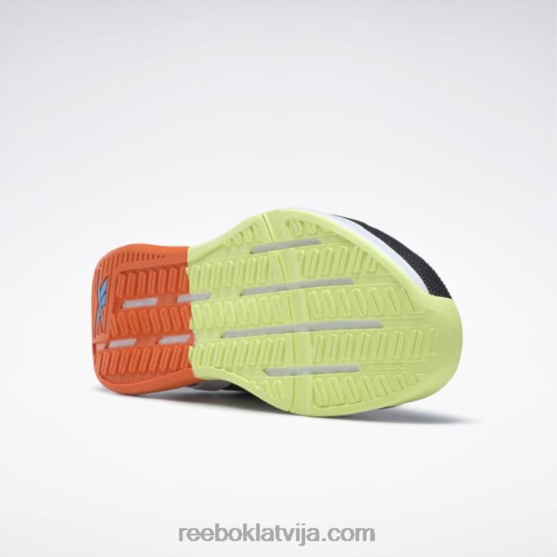 nanoflex tr 20 vīriešu treniņu apavi0T4641199 Reebok kodols melns/tīri pelēks 6/smash orange s23-r