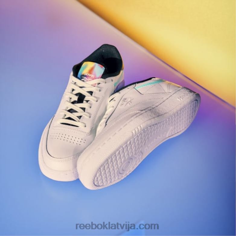 nao serati club c kurpes0T464967 Reebok ftwr white/prelude purple/core black