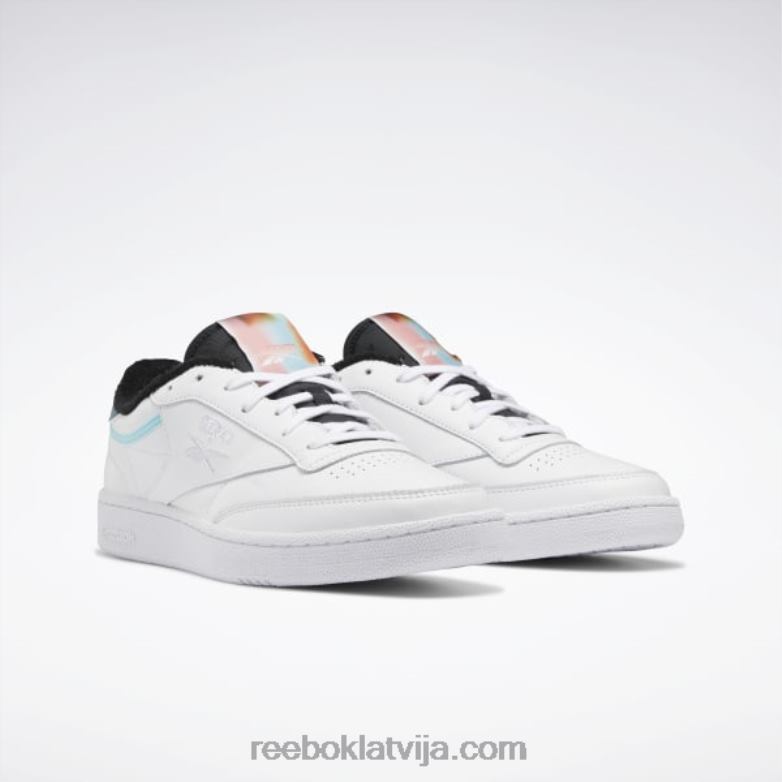 nao serati club c kurpes0T464967 Reebok ftwr white/prelude purple/core black
