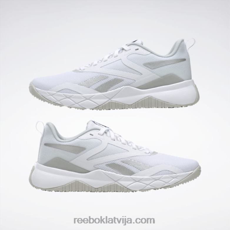 nfx sieviešu treniņu apavi0T464344 Reebok ftwr balts/tīri pelēks 2/vektors zils