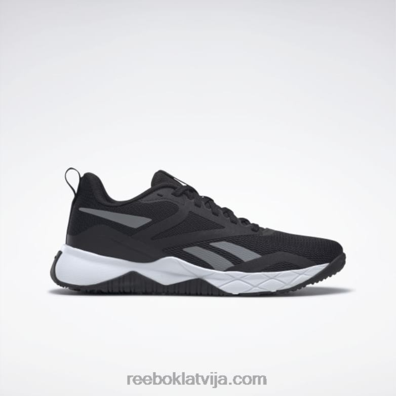 nfx sieviešu treniņu apavi0T464945 Reebok kodols melns/tīri pelēks 5/ftwr balts