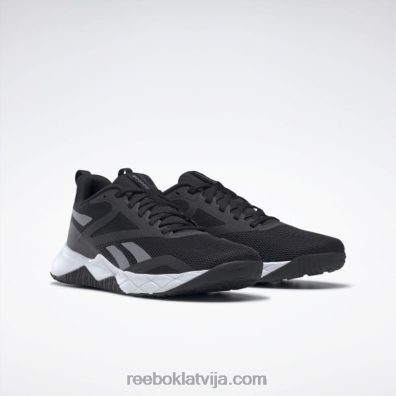 nfx sieviešu treniņu apavi0T464945 Reebok kodols melns/tīri pelēks 5/ftwr balts