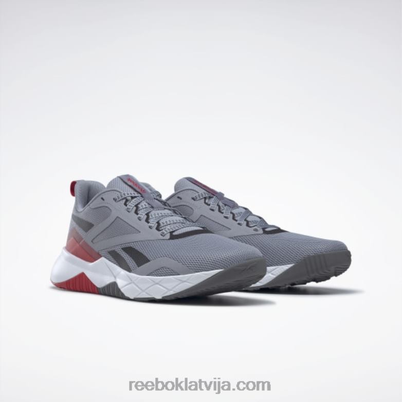 nfx vīriešu treniņu apavi0T4641323 Reebok auksti pelēks/melns kodols/auksti pelēks 6
