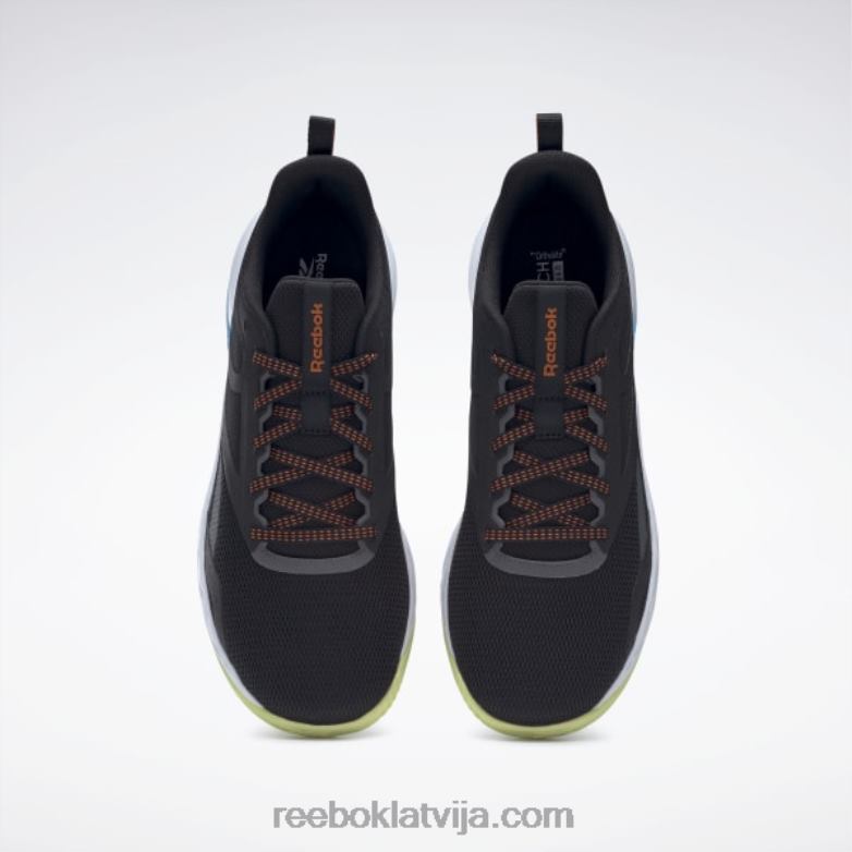 nfx vīriešu treniņu apavi0T4641324 Reebok kodols melns/tīri pelēks 7/radiant aqua