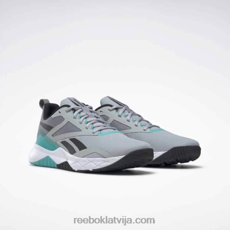 nfx vīriešu treniņu apavi0T4641336 Reebok tīri pelēks 3/tīrs pelēks 5/klasisks zilgans
