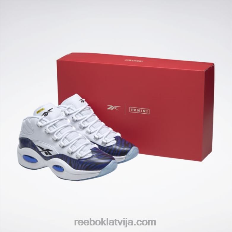 panini jautājums vidus basketbola apavi0T46448 Reebok ftwr white/classic cobalt/core black