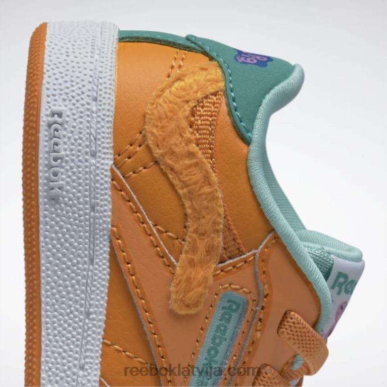 peppa cūku klubs c kurpes - toddler bērni 0T4641412 Reebok maksimālais apelsīns/bīstams oranžs/daļēji nākotnes zilgans