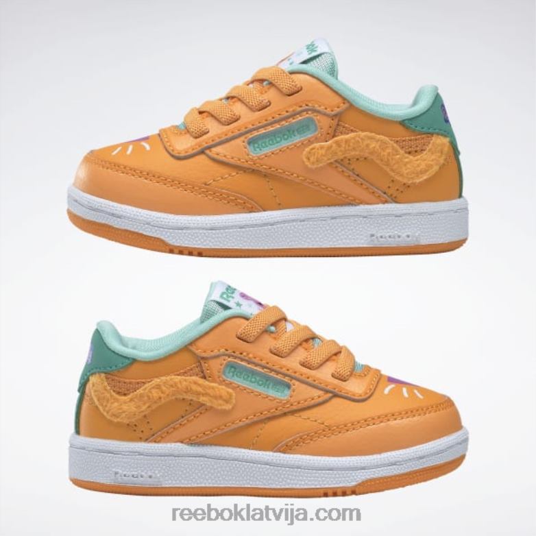 peppa cūku klubs c kurpes - toddler bērni 0T4641412 Reebok maksimālais apelsīns/bīstams oranžs/daļēji nākotnes zilgans