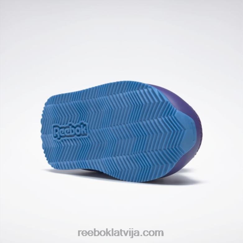 peppa pig classic jogger 3 1v apavi - toddler bērni 0T4641423 Reebok pushy purple/magic purple/energy blue