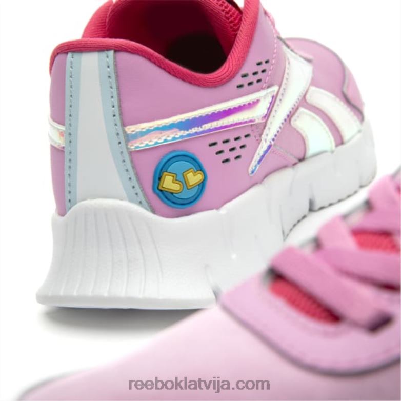 peppa pig zig dynamica 2 apavi - pirmsskolas bērni 0T4641405 Reebok ikonas rozā/asi rozā/ftwr balts