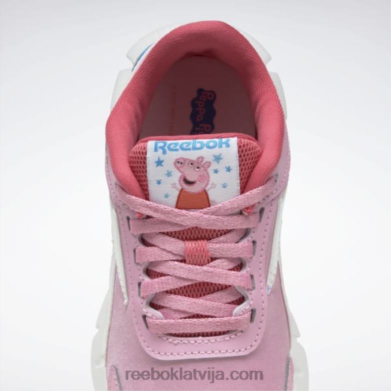 peppa pig zig dynamica 2 apavi - pirmsskolas bērni 0T4641405 Reebok ikonas rozā/asi rozā/ftwr balts