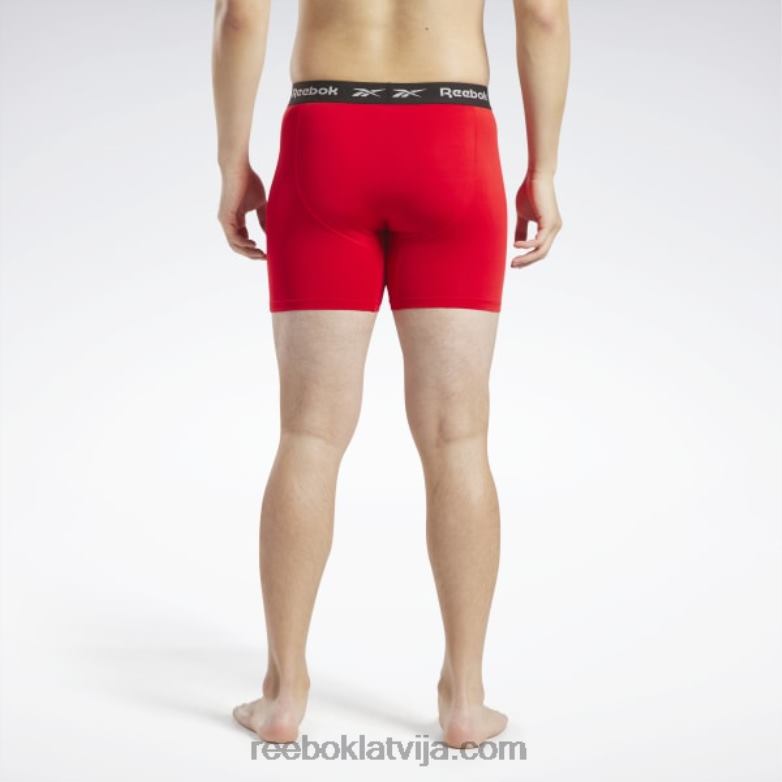 performances boksera biksītes (4 iepakojumi) vīriešiem 0T4641312 Reebok multi