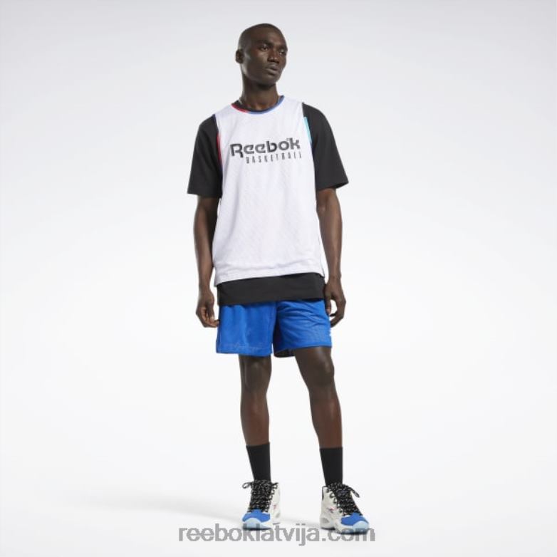 pilsētas līgas apgrieztā tīkla krekls vīriešiem 0T4641310 Reebok vektors zils