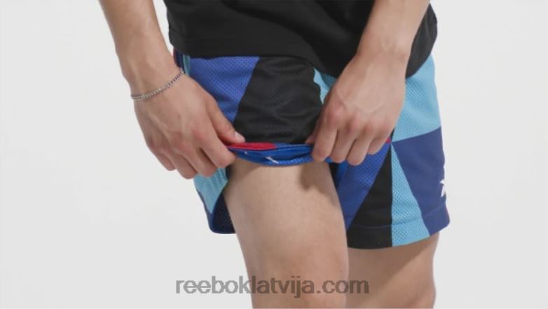 pilsētas līgas tīkla šorti vīriešiem 0T4641237 Reebok vektors zils