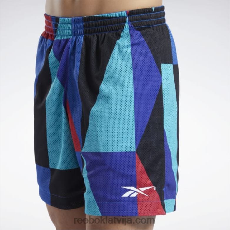 pilsētas līgas tīkla šorti vīriešiem 0T4641237 Reebok vektors zils