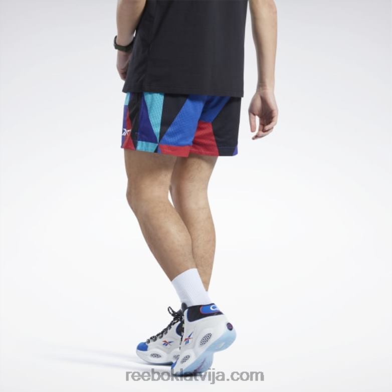 pilsētas līgas tīkla šorti vīriešiem 0T4641237 Reebok vektors zils