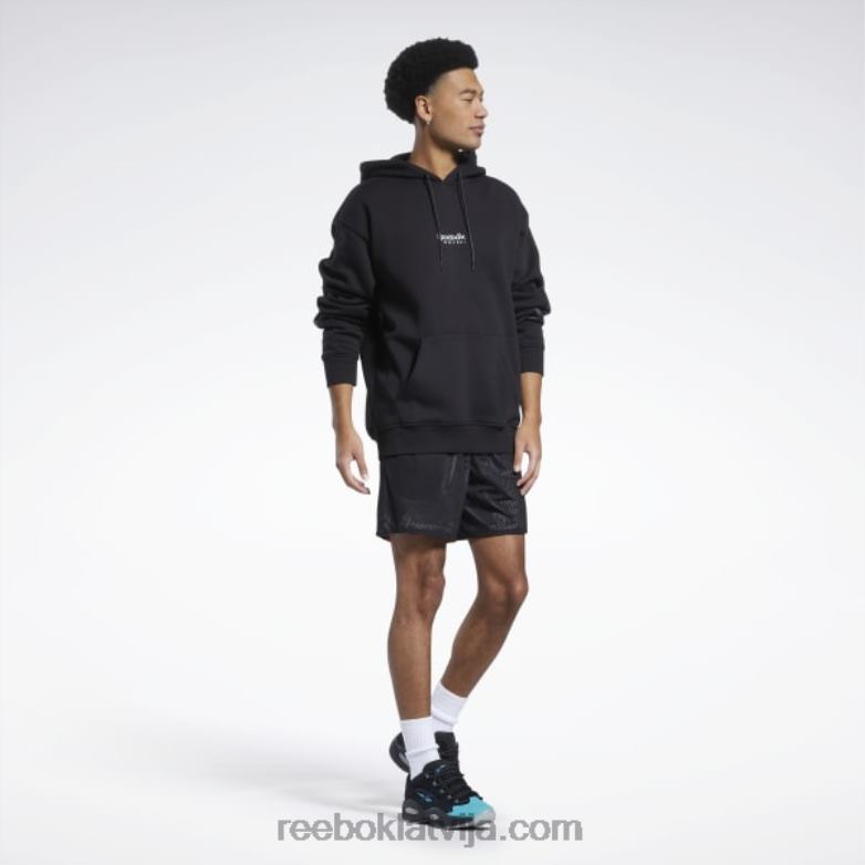 pilsētas līgas tīkla šorti vīriešiem 0T4641287 Reebok melns