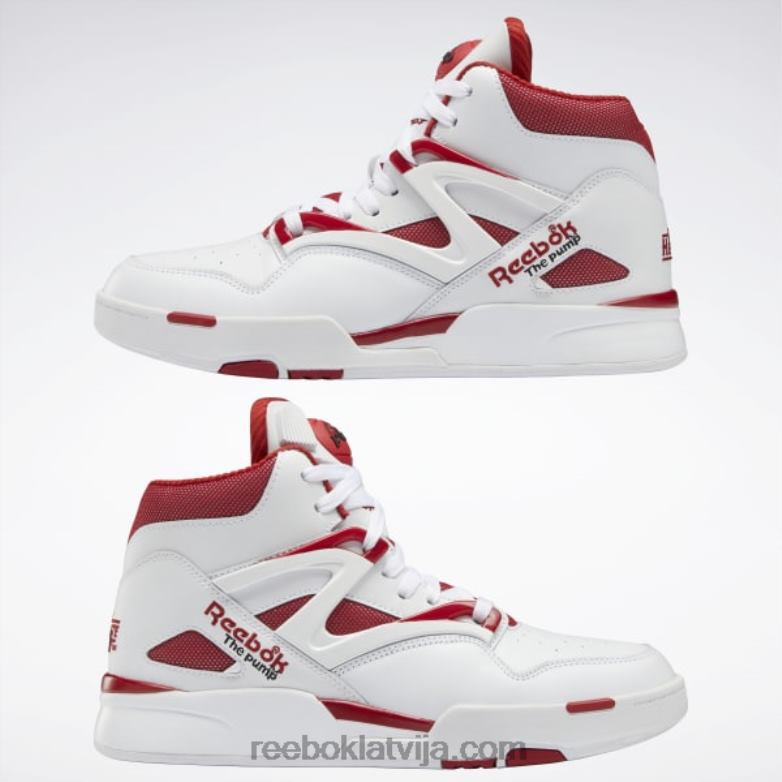 pump omni zone ii apavi0T46433 Reebok ftwr white/flash red/core black