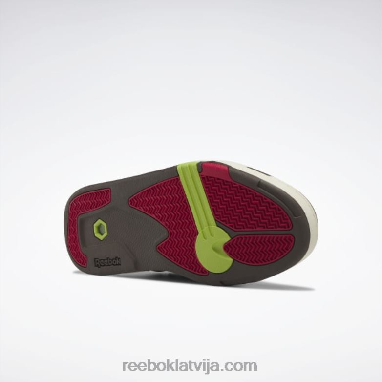 pump omni zone ii basketbola apavi0T46475 Reebok grizli brūns/tumši brūns/sārtināts migla