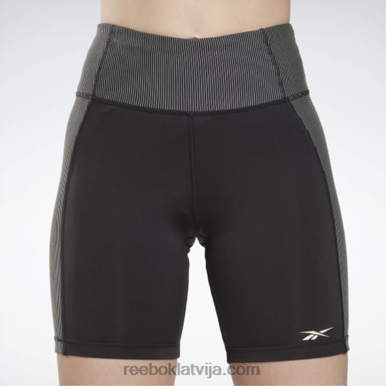 ribu augstceltnes legingi sievietes 0T464603 Reebok melns