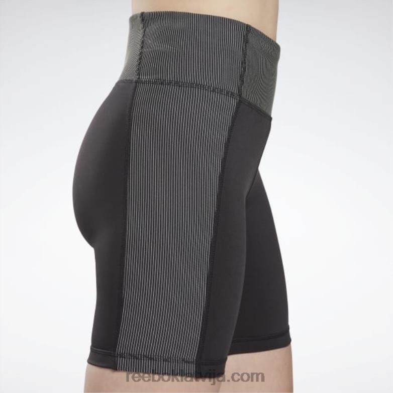 ribu augstceltnes legingi sievietes 0T464603 Reebok melns