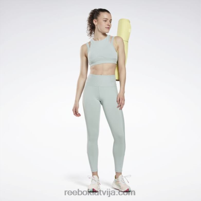 ribu augstceltnes legingi sievietes 0T464615 Reebok piejūras pelēks