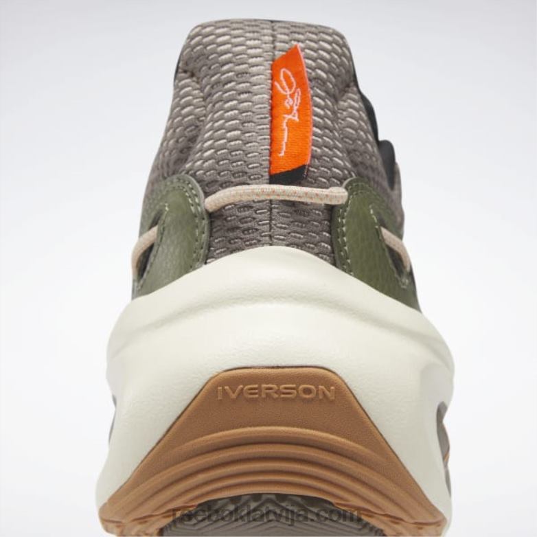 risinājums vidus basketbola apaviem0T464213 Reebok trek grey/hunter green/wild brown