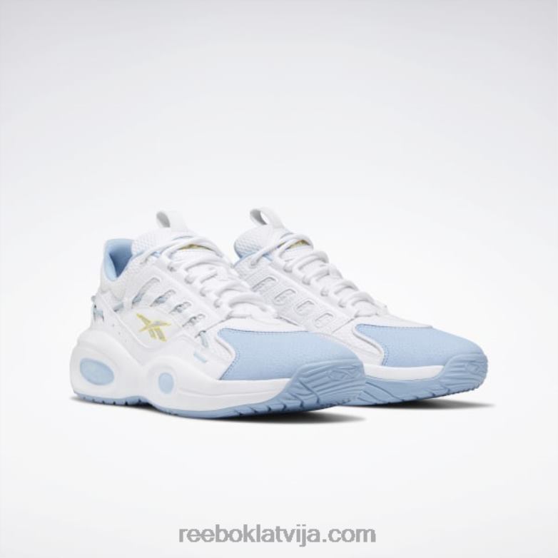 risinājums vidus basketbola apaviem0T46462 Reebok ftwr balts/šķidri zils/toksiski dzeltens