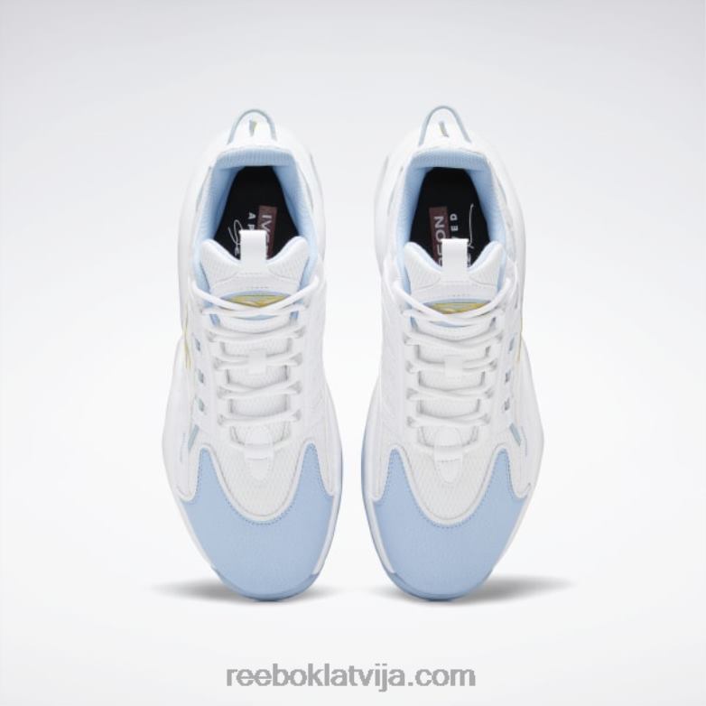 risinājums vidus basketbola apaviem0T46462 Reebok ftwr balts/šķidri zils/toksiski dzeltens