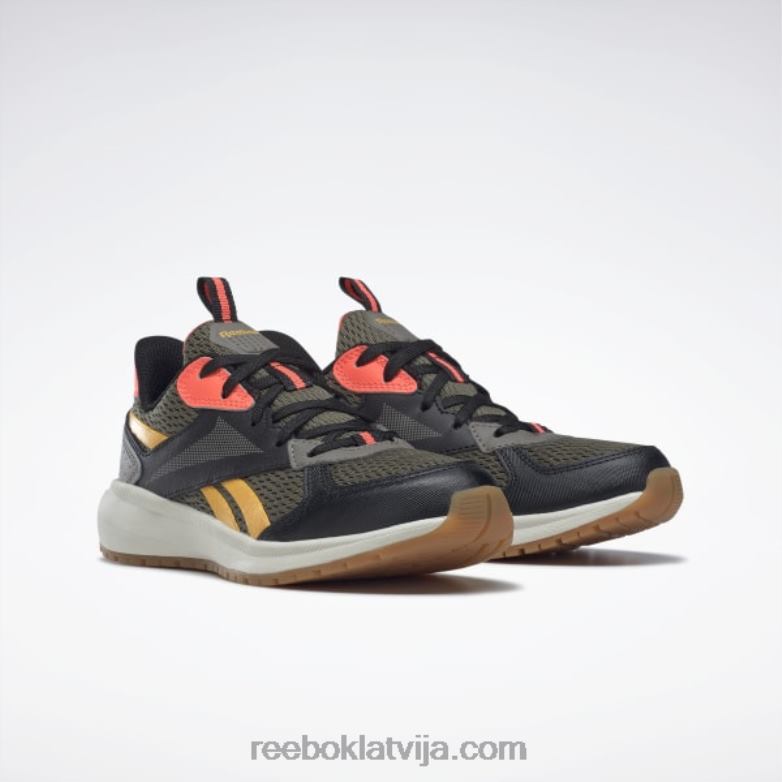 road supreme 4 apavi - pirmsskolas bērni 0T4641445 Reebok mednieks zaļš/treka pelēks/alabastrs