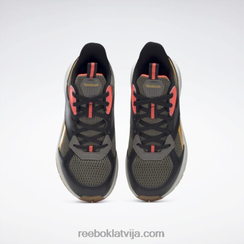 road supreme 4 apavi - pirmsskolas bērni 0T4641445 Reebok mednieks zaļš/treka pelēks/alabastrs