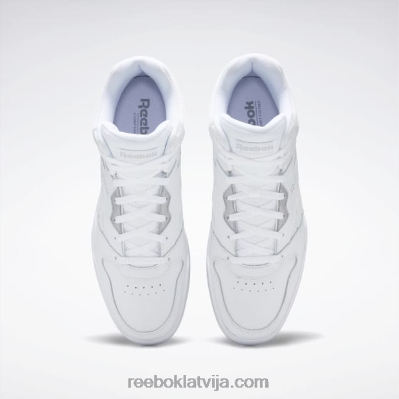 royal bb 4500 hi 2 vīriešu basketbola apavi0T4641064 Reebok balts/lgh vienkrāsains pelēks