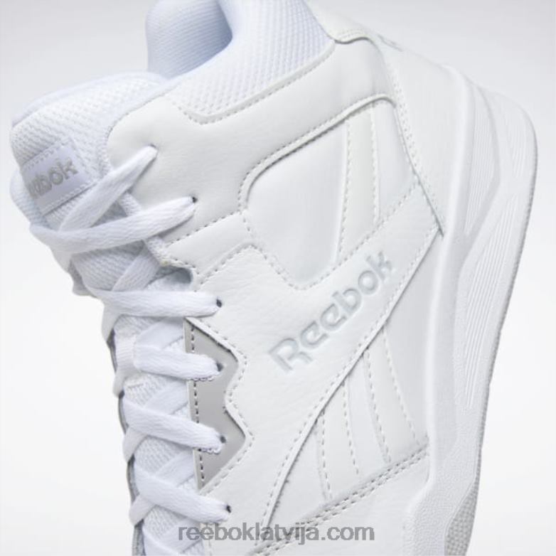 royal bb 4500 hi 2 vīriešu basketbola apavi0T4641064 Reebok balts/lgh vienkrāsains pelēks