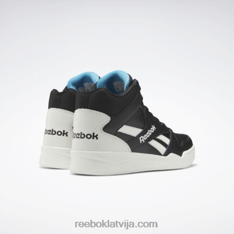royal bb 4500 hi 2 vīriešu basketbola apavi0T4641102 Reebok kodols melns/krīts/izstarojošs ūdens