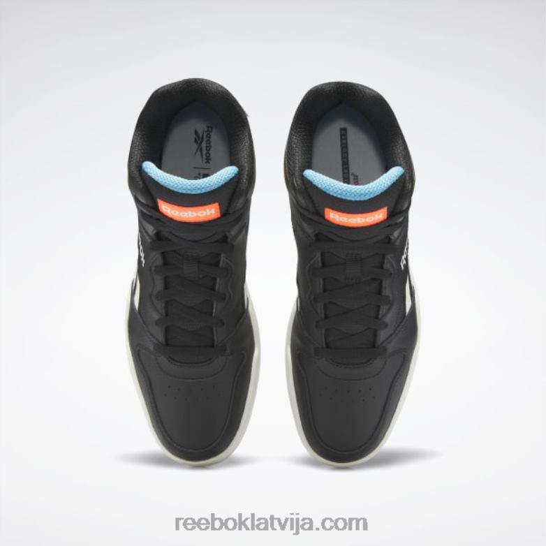 royal bb 4500 hi 2 vīriešu basketbola apavi0T4641102 Reebok kodols melns/krīts/izstarojošs ūdens