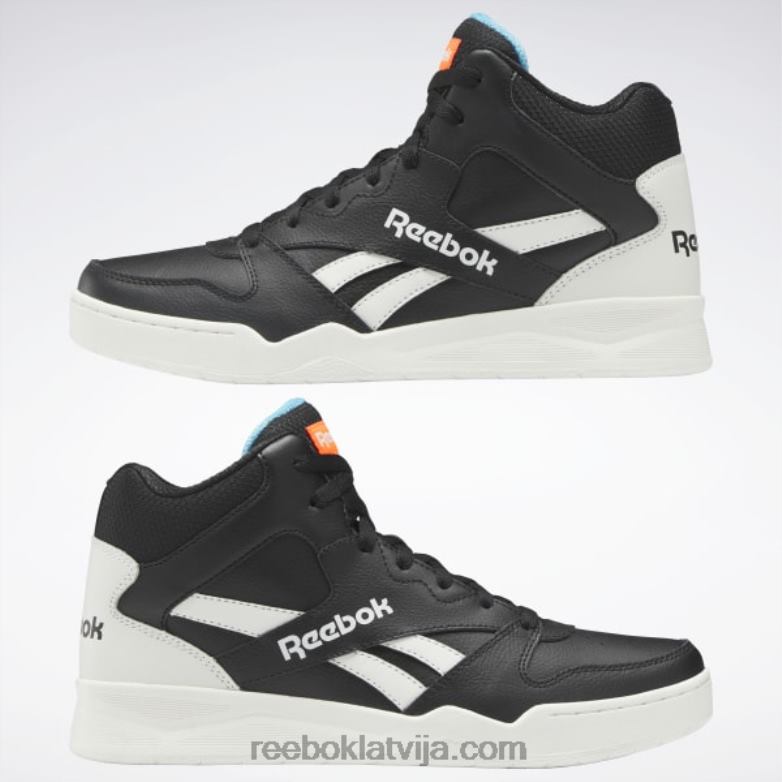 royal bb 4500 hi 2 vīriešu basketbola apavi0T4641102 Reebok kodols melns/krīts/izstarojošs ūdens