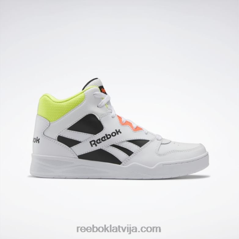 royal bb 4500 hi 2 vīriešu basketbola apavi0T4641112 Reebok ftwr white/core black/solar acid yellow