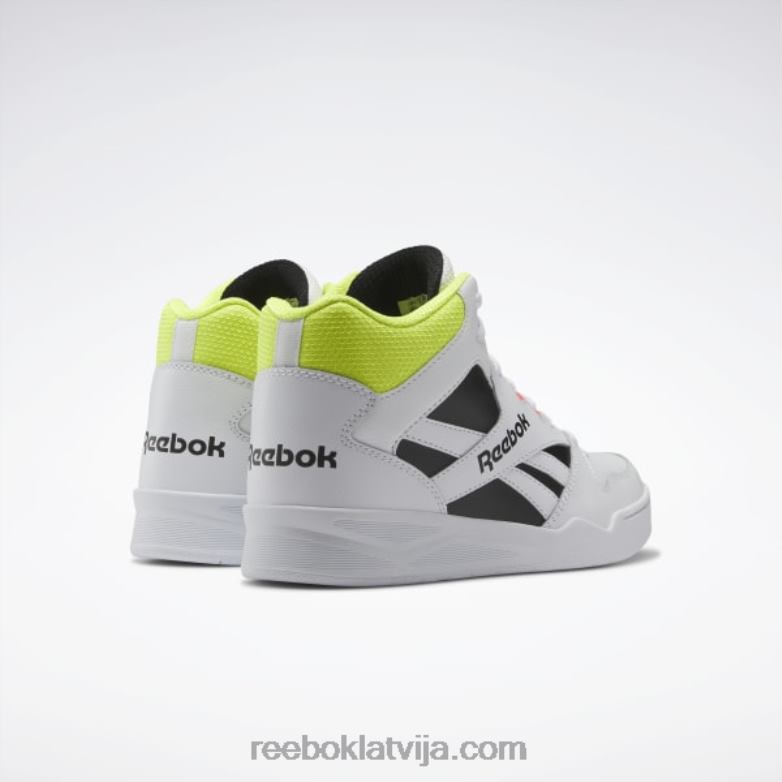 royal bb 4500 hi 2 vīriešu basketbola apavi0T4641112 Reebok ftwr white/core black/solar acid yellow