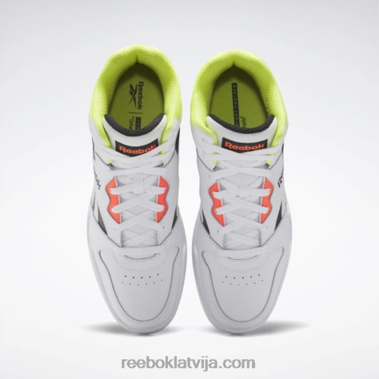 royal bb 4500 hi 2 vīriešu basketbola apavi0T4641112 Reebok ftwr white/core black/solar acid yellow