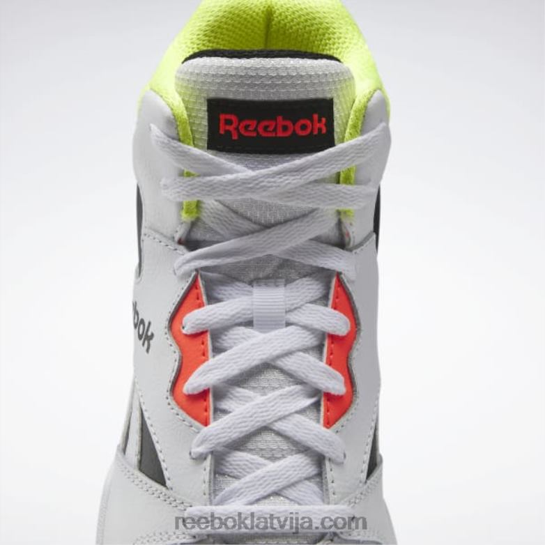royal bb 4500 hi 2 vīriešu basketbola apavi0T4641112 Reebok ftwr white/core black/solar acid yellow