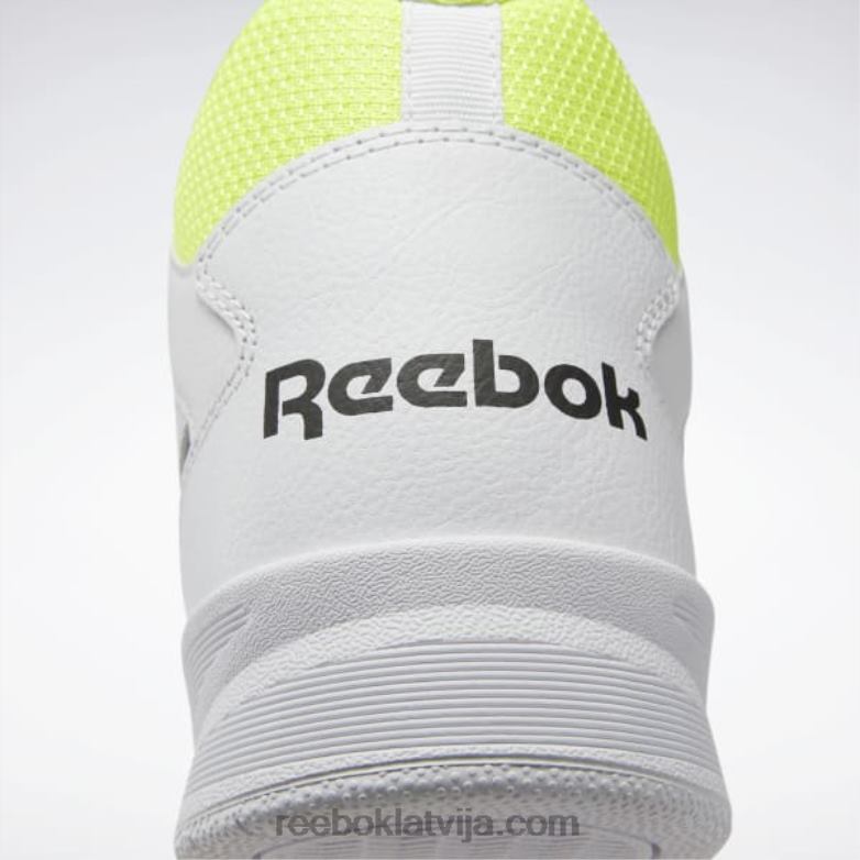royal bb 4500 hi 2 vīriešu basketbola apavi0T4641112 Reebok ftwr white/core black/solar acid yellow