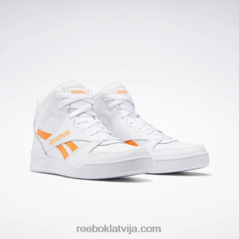 royal bb 4500 hi 2 vīriešu basketbola apavi0T4641133 Reebok ftwr white/smash orange s23-r/pure grey 2