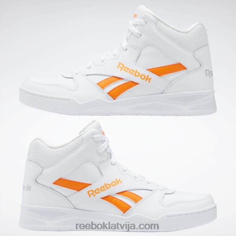 royal bb 4500 hi 2 vīriešu basketbola apavi0T4641133 Reebok ftwr white/smash orange s23-r/pure grey 2
